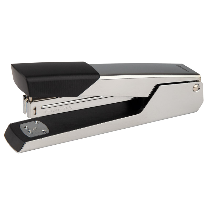 Степлер канцелярський №24/6 Axent Technic 4937-A, металевий, 25 аркушів, хром